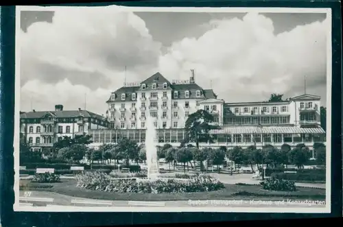 Foto Ostseebad Heringsdorf auf Usedom, Kurhaus, Konzertgarten