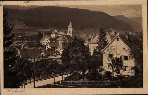 Ak Lenzkirch im Schwarzwald, Teilansicht