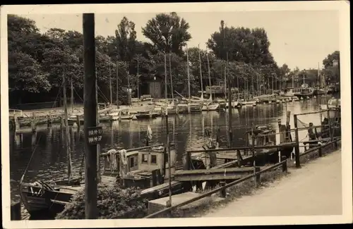 Ak Ostseebad Warnemünde Rostock, Alter Strom