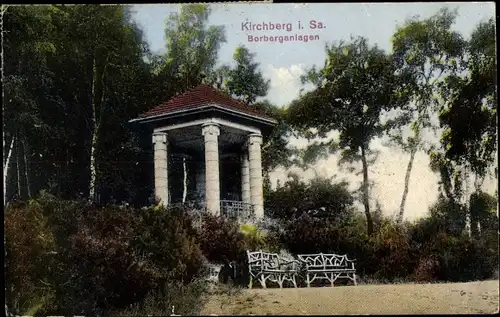 Ak Kirchberg in Sachsen, Borberganlagen