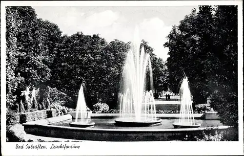 Ak Bad Salzuflen in Lippe, Leuchtfontäne