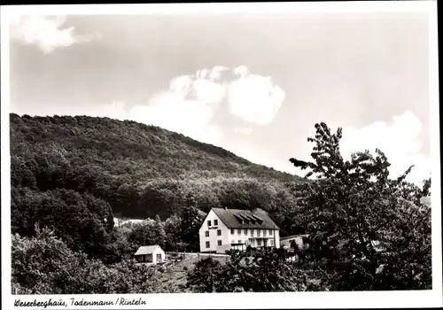 Ak Todenmann Rinteln in Niedersachsen, Weserberghaus
