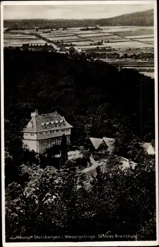 Ak Steinbergen Rinteln an der Weser, Schloss Arensburg