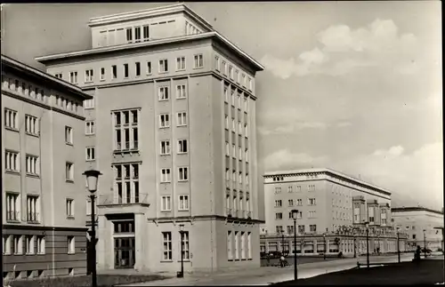 Ak Reutershagen Rostock, Hochhaus