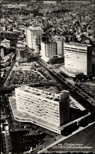 Ak Casablanca Marokko, La C. T. M. et le B. de la République