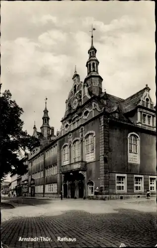 Ak Arnstadt in Thüringen, Rathaus