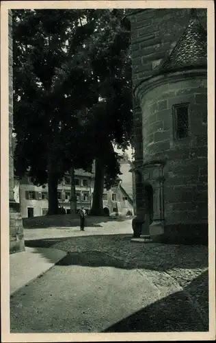 Ak Überlingen am Bodensee, Rathaus