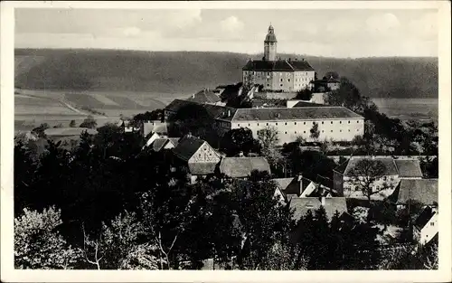 Ak Virnsberg Flachslanden in Mittelfranken, Schloss, Panorama