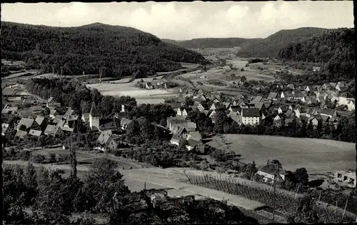 Ak Vorra an der Pegnitz Mittelfranken, Panorama