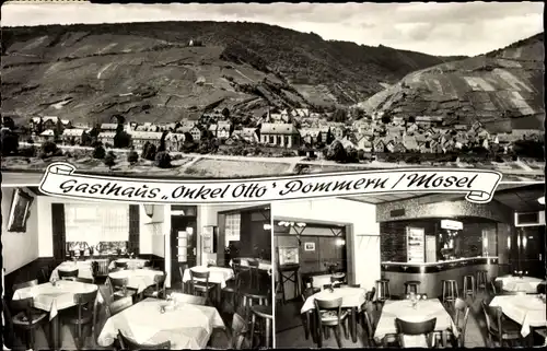 Ak Pommern Mosel, Gesamtansicht, Gasthof Onkel Otto
