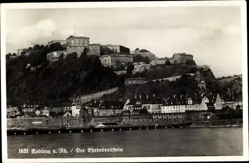 Ak Koblenz am Rhein, Ehrenbreitstein