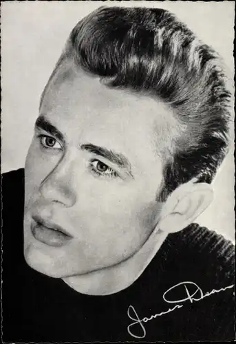 Ak Schauspieler James Dean, Portrait