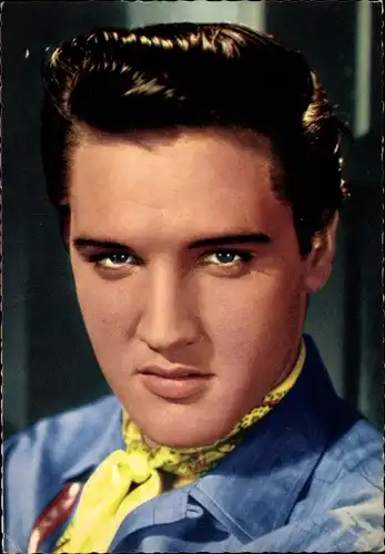 Ak Schauspieler und Sänger Elvis Presley, Portrait