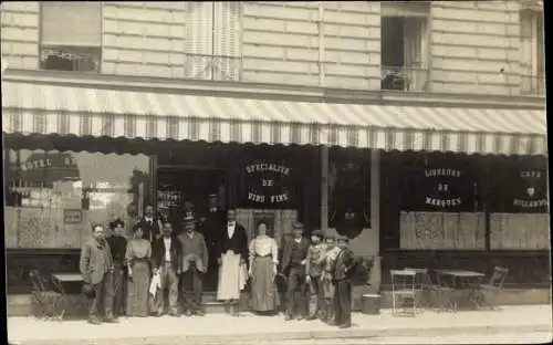 Foto Ak Seine Maritime, Hotel Restaurant De la Gla..., Duclair?