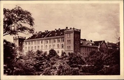 Ak Mödling in Niederösterreich, Missionshaus St. Gabriel, Ansicht vom Garten