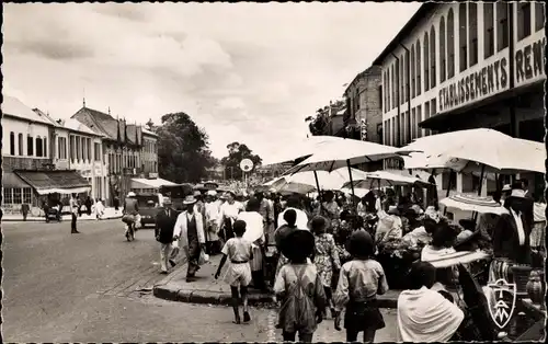 Ak Antananarivo Tananarive Madagaskar, Le Marche aux Fleurs