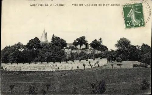Ak Montchenu Drôme, Le Chateau