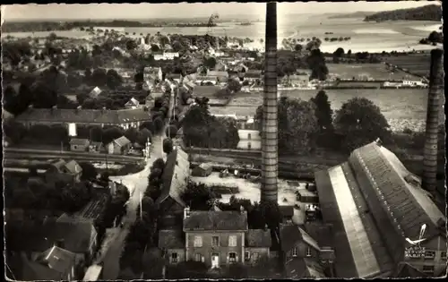 Ak Auneuil Oise, Vue d'enseble