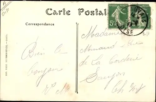 Ak Beauvais Oise, Le Lycee Felix Faure, vue d'ensemble