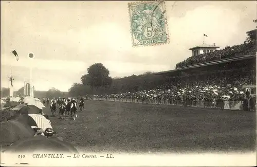 Ak Chantilly Oise, Les Courses