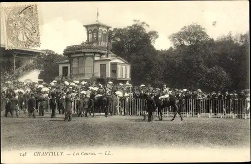 Ak Chantilly Oise, Les Courses