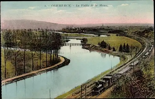 Ak Commercy Lothringen Meuse, La Vallee de la Meuse