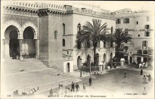 Ak Algier Alger Algerien, Palais d'Hiver du Gouverneur