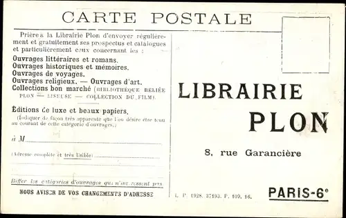 Ak Französischer Schriftsteller Martial Piéchaud, Auteur de Renaitre