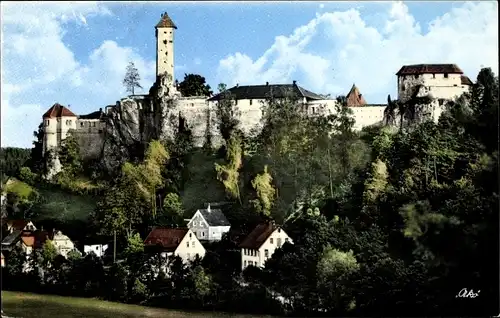 Ak Neuhaus an der Pegnitz Mittelfranken, Burg Veldenstein