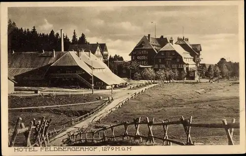 Ak Feldberg im Schwarzwald, Hotel Feldberger Hof