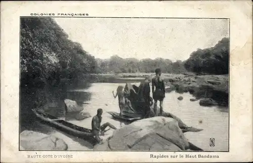Ak Elfenbeinküste, Rapides sur le Haut Bandama