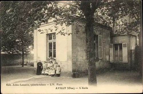 Ak Avilly Oise, L'Asile