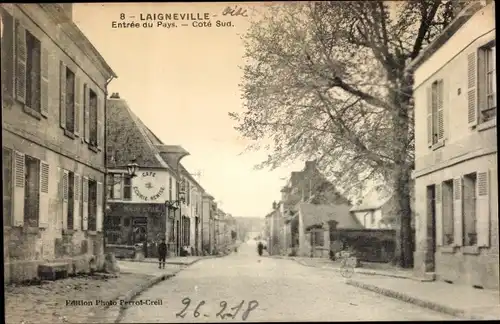 Ak Laigneville Oise, Entree du Pays