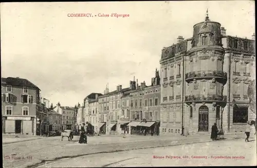Ak Commercy Lothringen Meuse, Caisse d'Epargne
