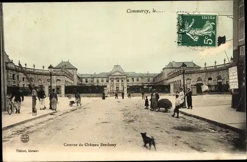 Ak Commercy Lothringen Meuse, Caserne du Château Bercheny