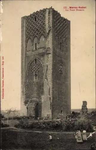 Ak Rabat Marokko, La Tour Hassan