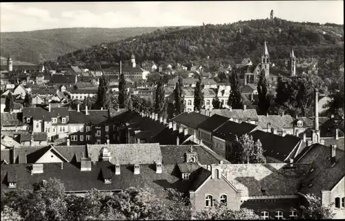 Ak Arnstadt Thüringen, Panorama der Stadt, Hausdächer