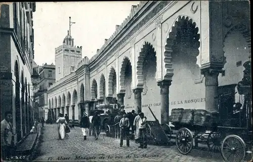 Ak Algier Alger Algerien, Mosquee de la rue de la Marine