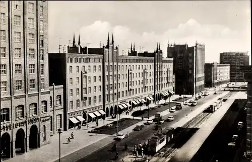 Ak Hansestadt Rostock, Lange Straße