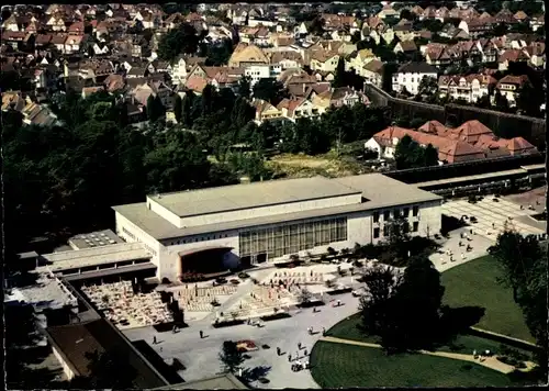 Ak Bad Salzuflen in Lippe, Konzerthalle, Luftbild