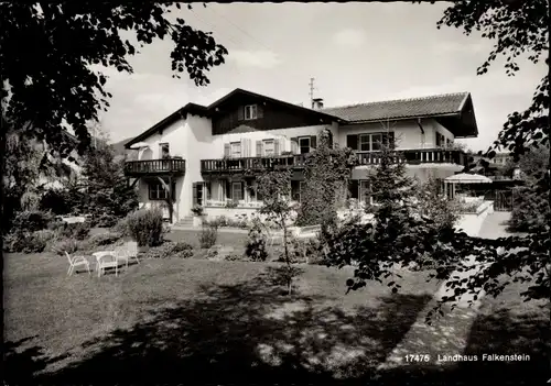 Ak Oberstdorf im Oberallgäu, Landhaus Pension "Falkenstein"