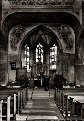 Ak Michelstadt im Odenwald, Evangelische Stadtkiche