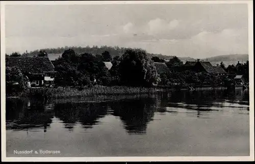 Ak Nußdorf Nussdorf Überlingen am Bodensee, Teilansicht
