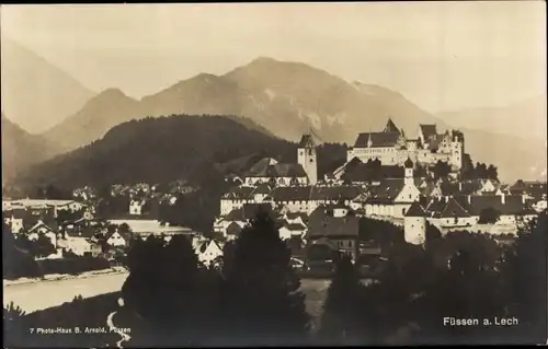 Ak Füssen im Ostallgäu, Stadtbild