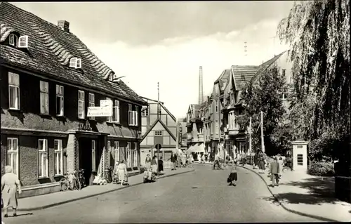 Ak Lübz in Mecklenburg, Ernst Thälmann Straße