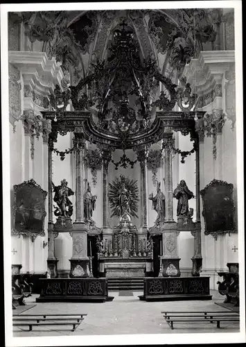 Ak Trier an der Mosel, St. Paulin, Hochaltar