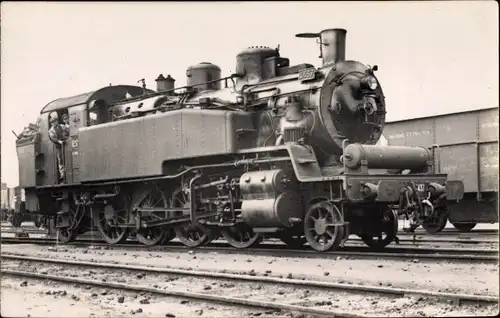 Foto Ak Locomotive Francaise, Mikado T Est No. 4437