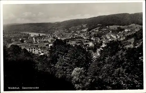 Ak Waldshut Tiengen am Hochrhein, Gesamtansicht