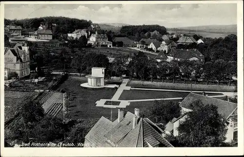 Ak Bad Rothenfelde im Teutoburger Wald, Blick auf den Ort