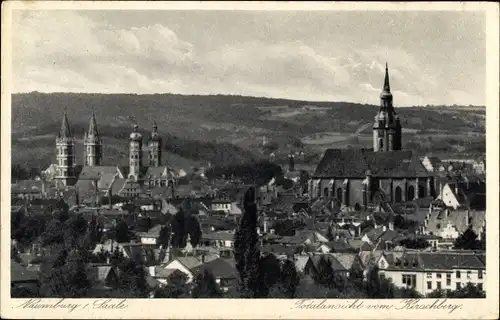 Ak Naumburg an der Saale, Totale vom Kirschberg